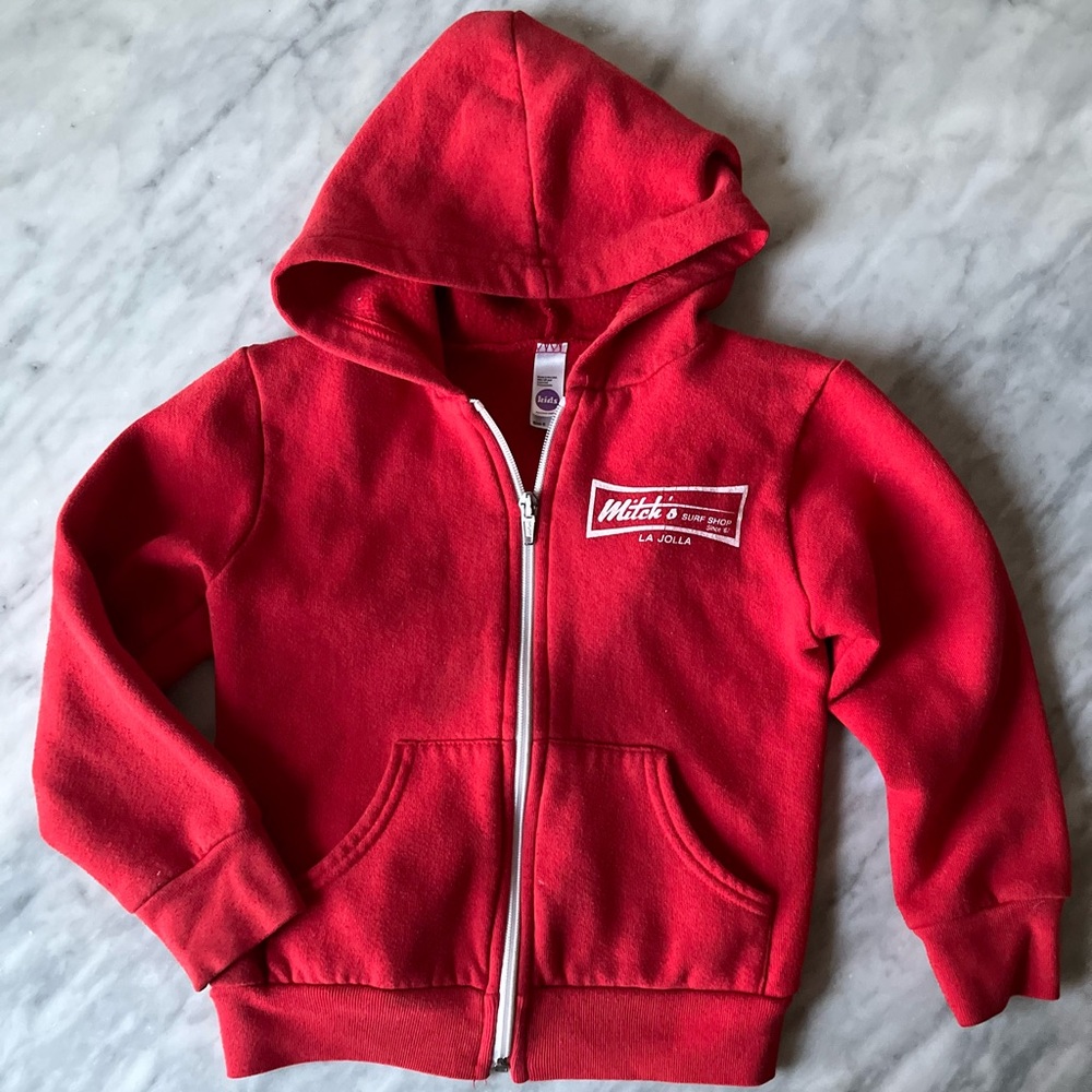 Kids zip up hoodie Mitch’s jacket